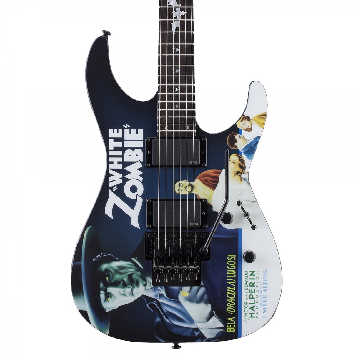 ESP LTD White Zombie Kirk Hammett Signature Elektro Gitar