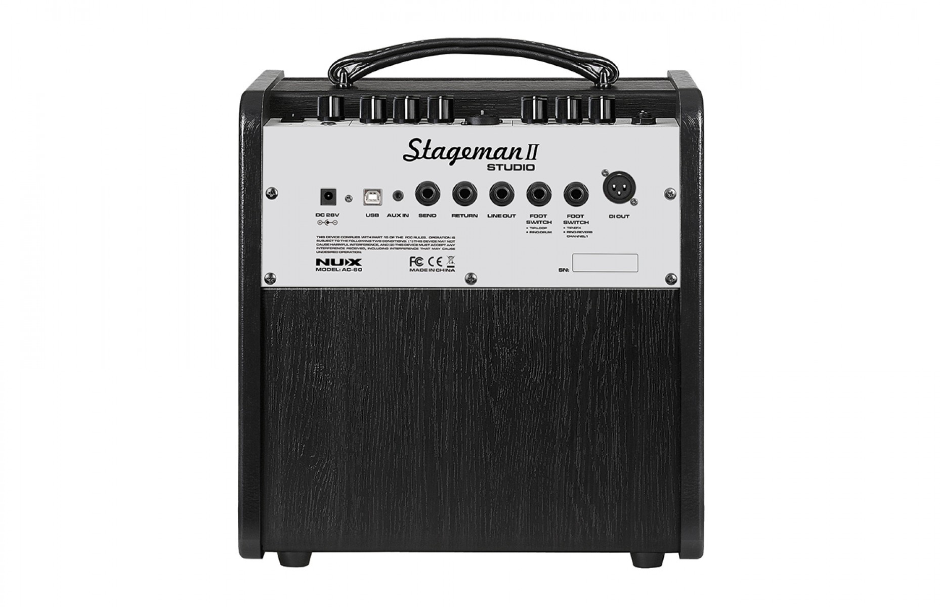 Nux AC-60 Stageman II Studio Akustik Gitar Amfisi