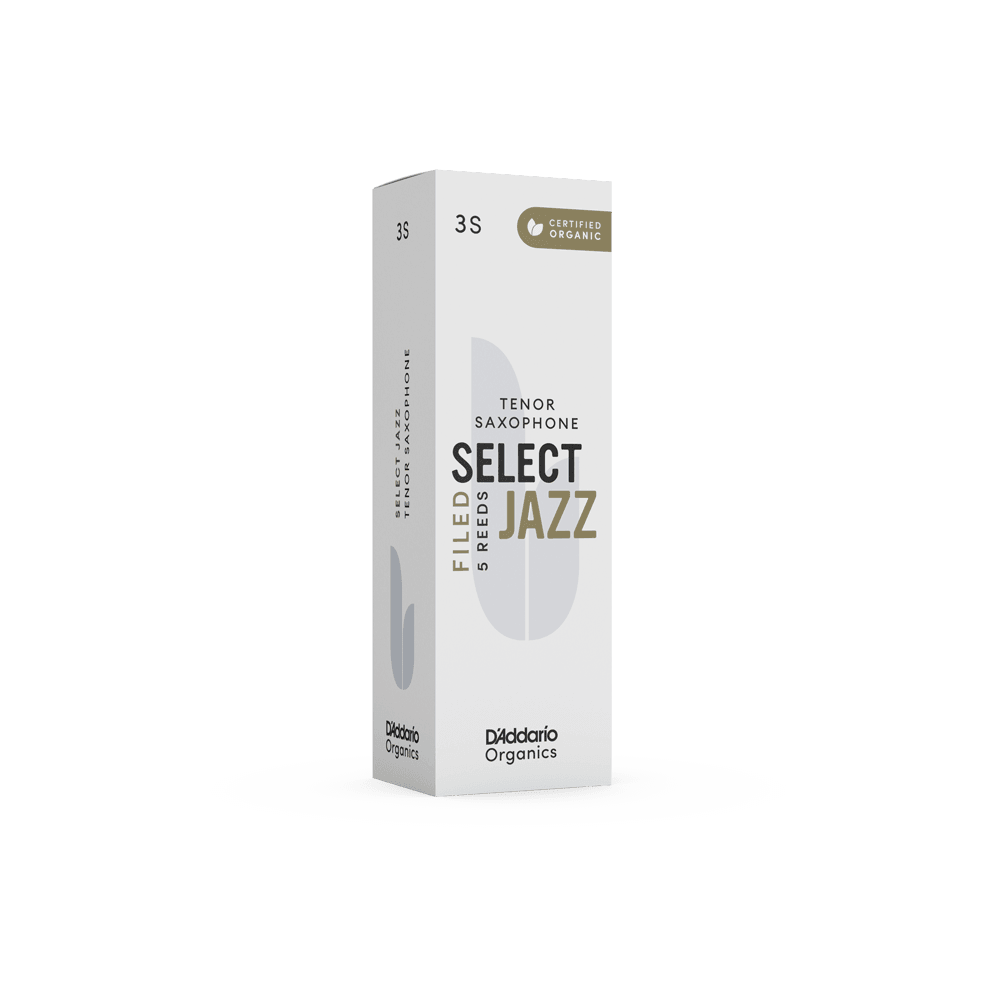 D'Addario Woodwinds Organic Select Jazz Tenor Saksafon Kamışı No:3 Soft