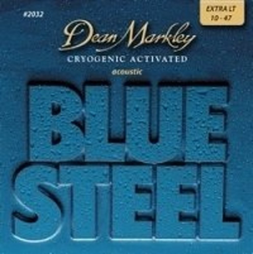 Dean Markley Blue Steel 2032 (10-47) - Extra Light Akustik Gitar Tel Seti