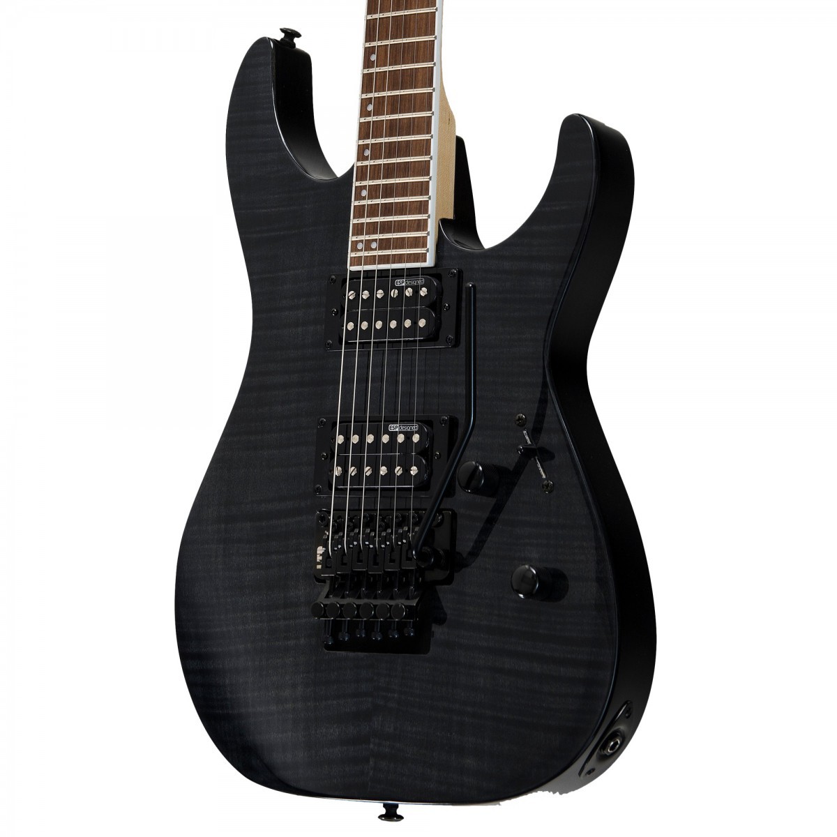 ESP LTD M-200FM Flame Black Elektro Gitar