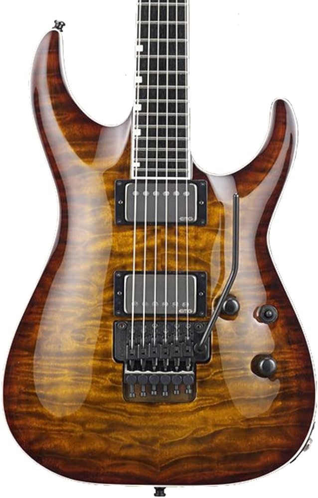 ESP E-II Horizon FR-II Tiger Eye Sunburst Elektro Gitar