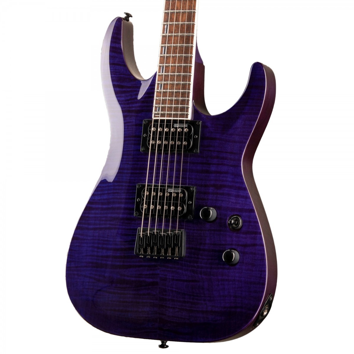 ESP LTD H-200FM See Thru Purple Elektro Gitar