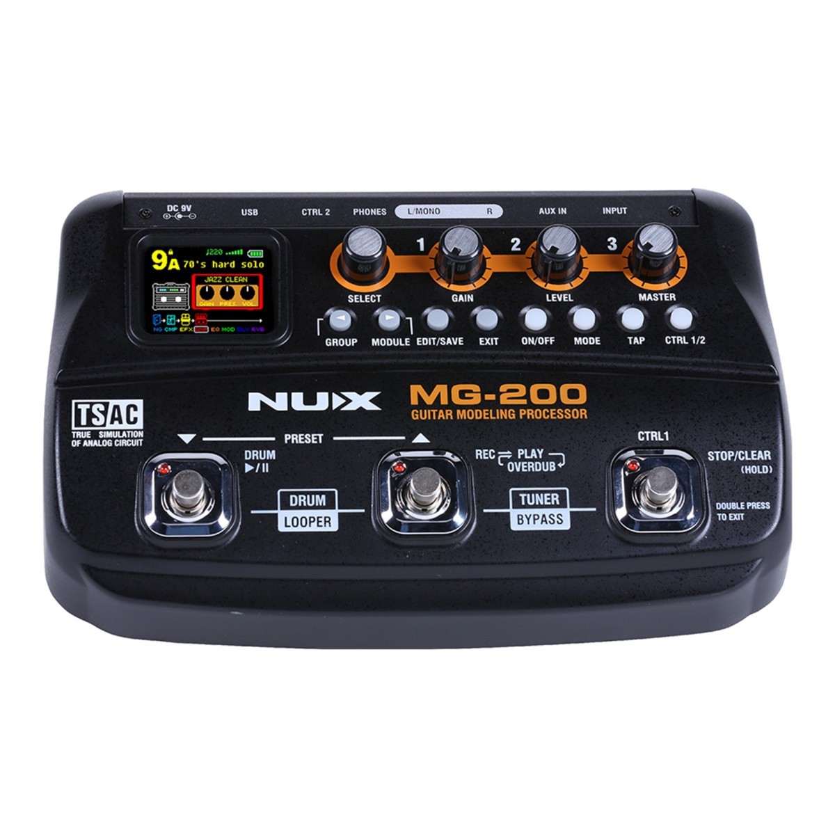 NUX MG-200 Gitar Efekt Prosesörü