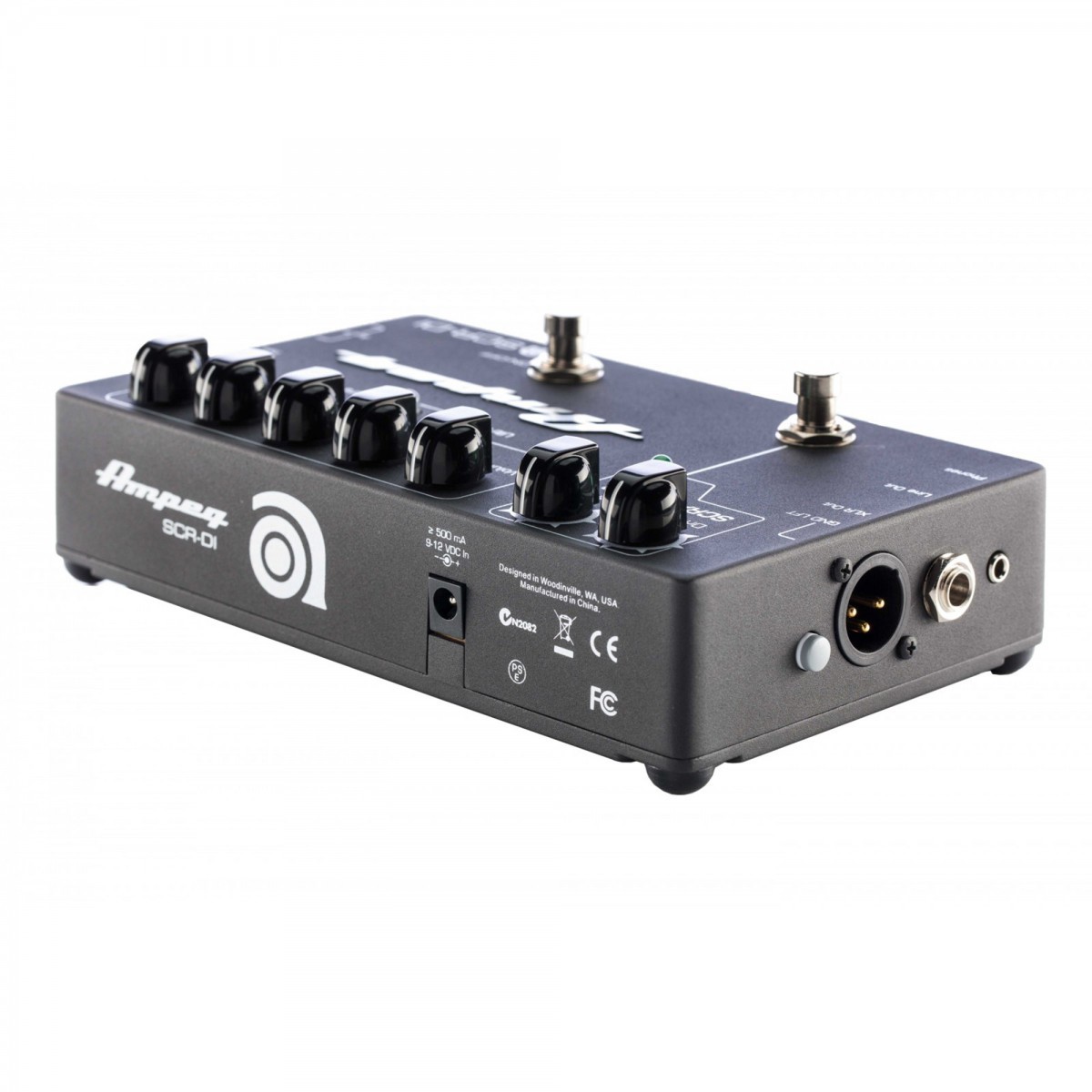 Ampeg SCR-DI Bas Gitar Overdrive ve DI Box Pedalı