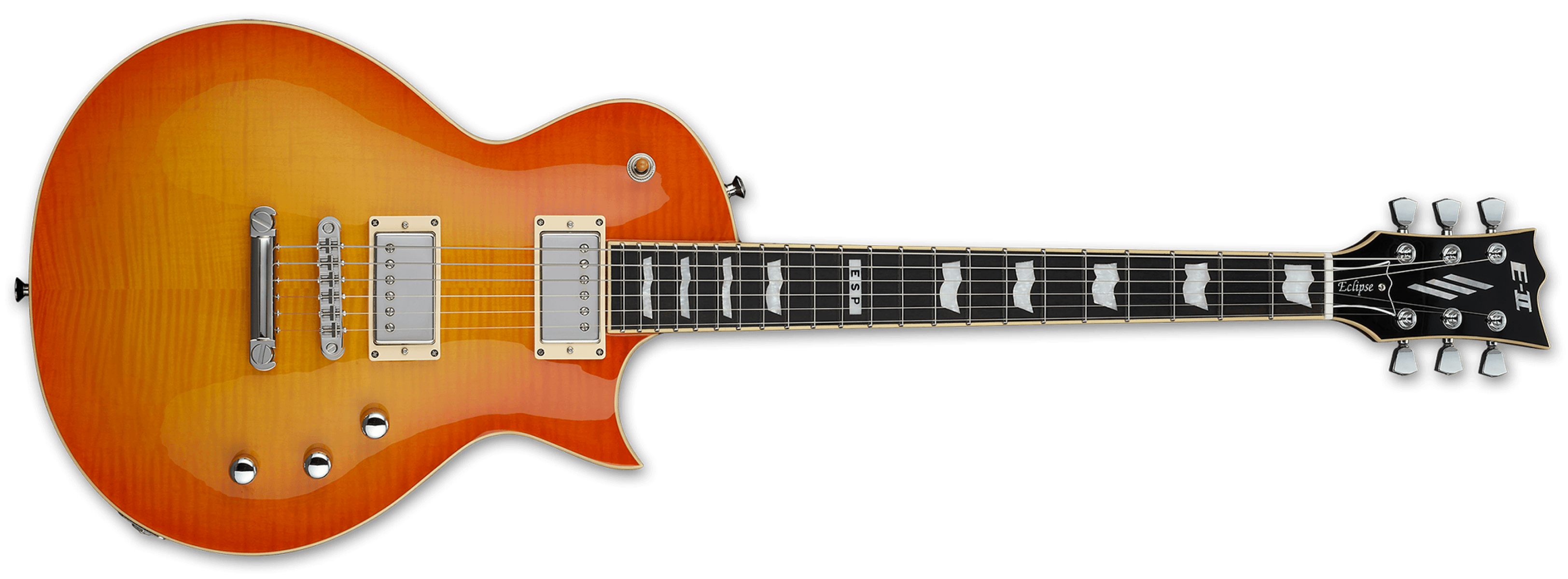ESP E-II Eclipse Full Thickness Fm Vintage Honey Burst Elektro Gitar