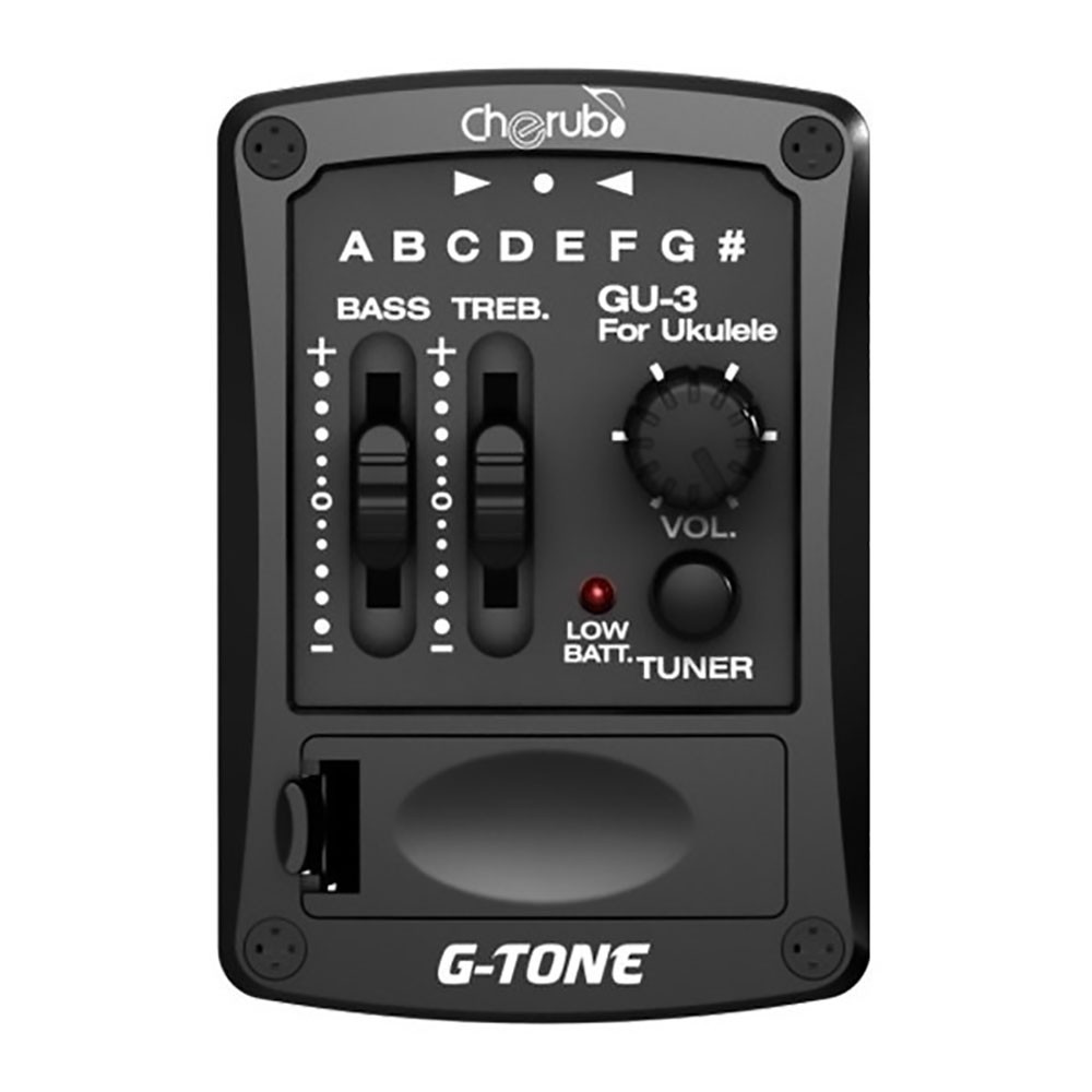 Cherub GU-3 Ukulele Preamfi + Eşik Altı EQ