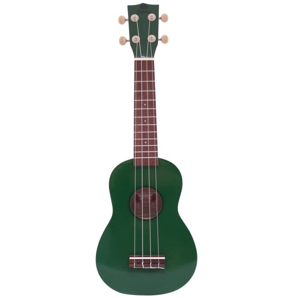 Carlos CRU50-GRN Yeşil Soprano Ukulele