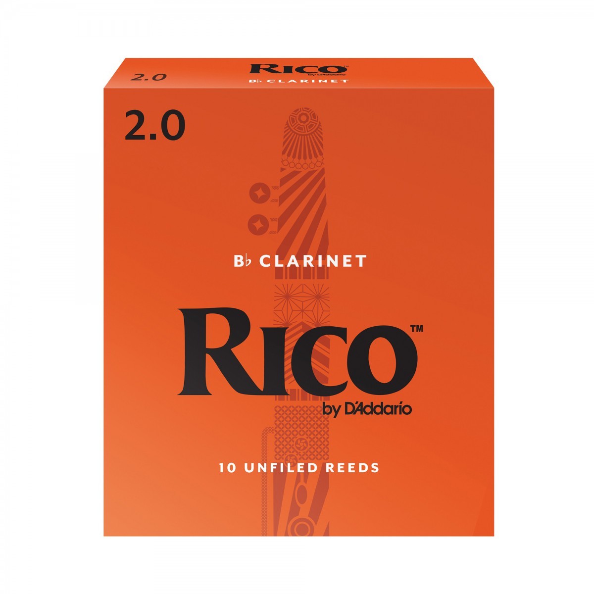 D'Addario Woodwinds Rico RCA1020 Sib Klarnet Kamışı No:2