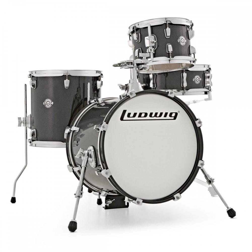 Ludwig Breakbeats by Questlove (Black Sparkle) - Akustik Davul Seti