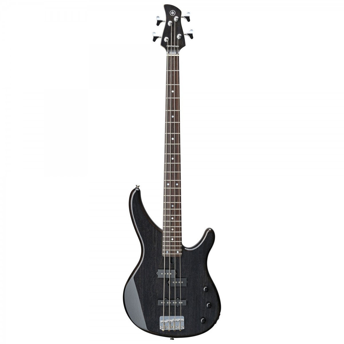 Yamaha TRBX174 Exotic Wood Trans Black Bas Gitar