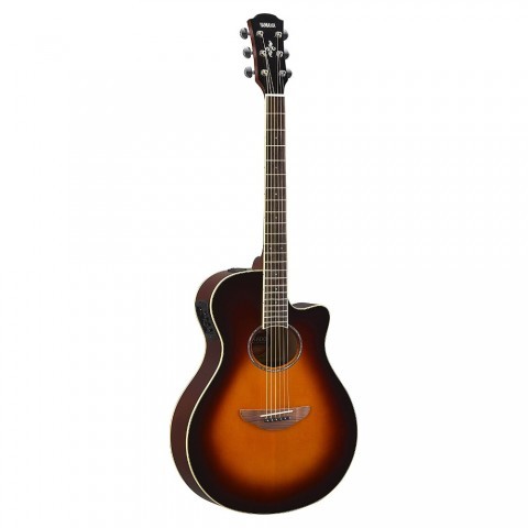 Yamaha APX600 Thin-Line Cutaway Elektro Akustik Gitar (Old Violin Sunburst)