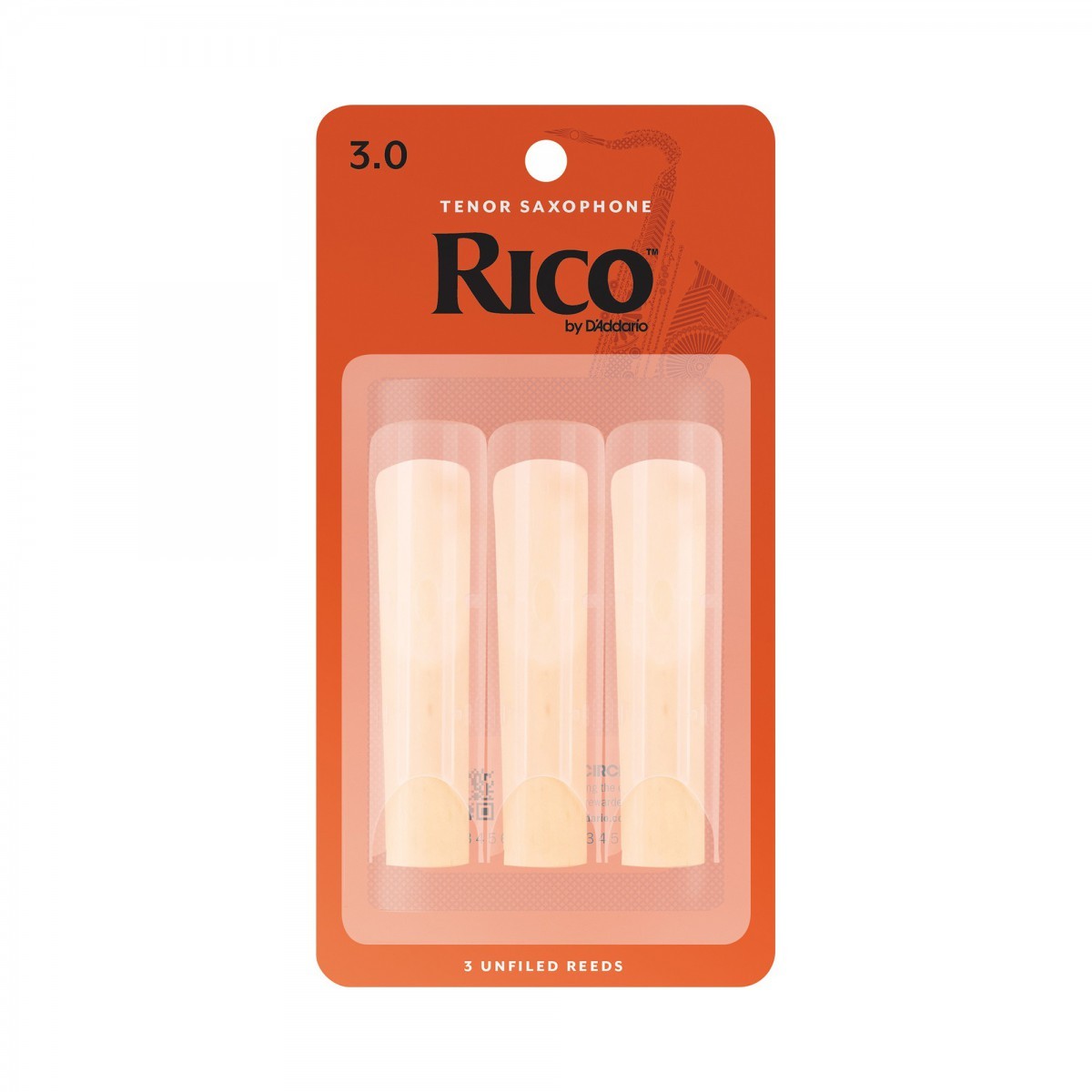 D'Addario Woodwinds Rico RKA0330 Tenor Saksafon Kamışı (3 lü) No:3