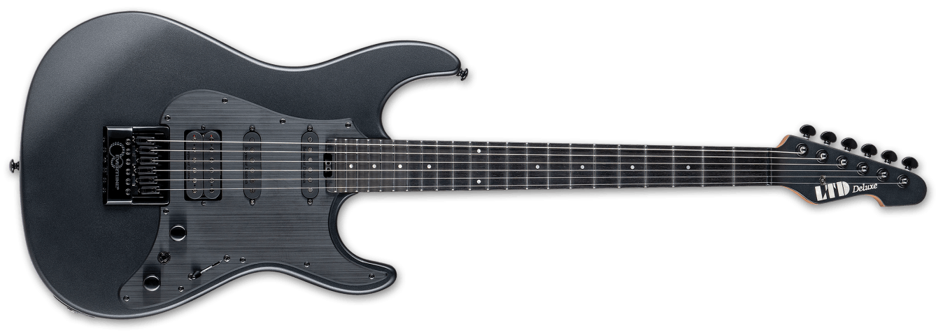 ESP LTD SN-1000 Evertune Charcoal Metallic Satin Elektro Gitar