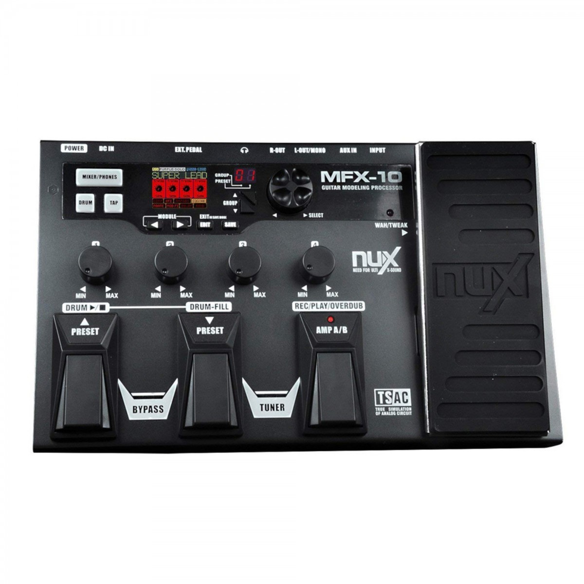 NUX MFX-10 Gitar Efekt Prosesörü