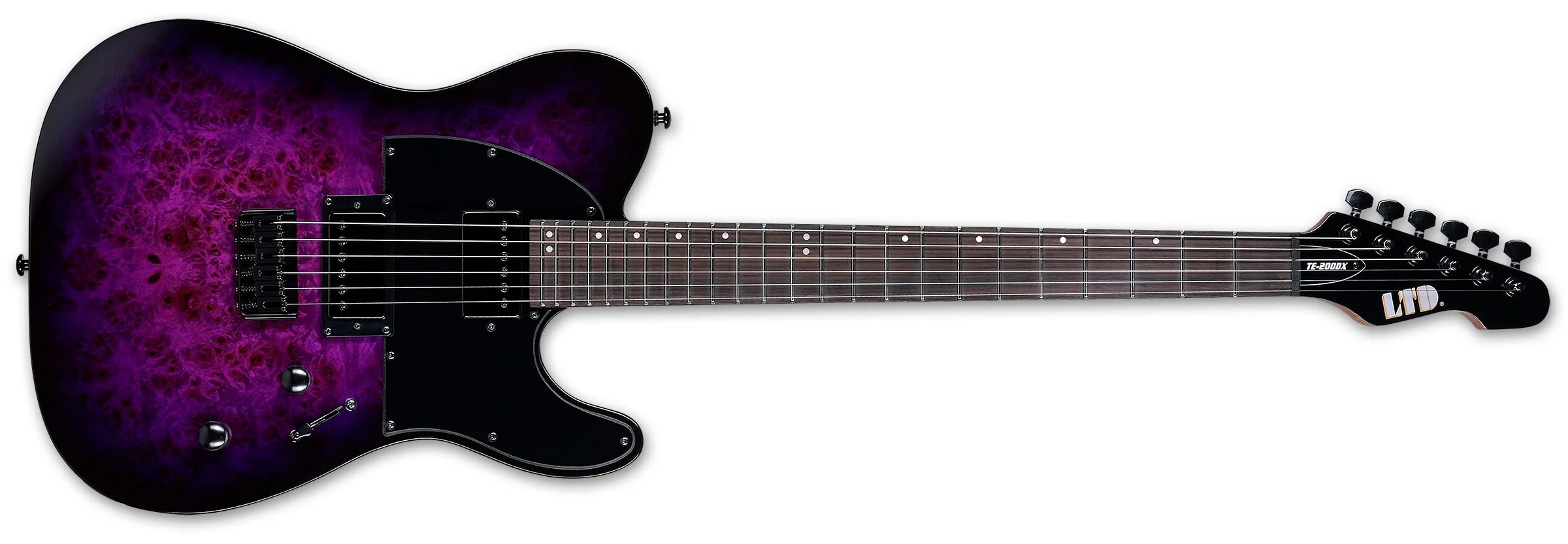 ESP LTD TE-200DX Purple Burst Elektro Gitar