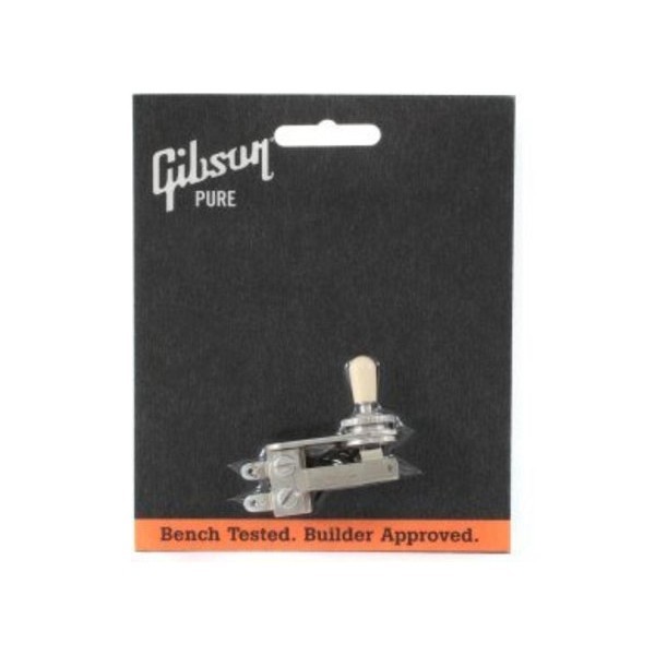 Gibson Toggle Switch L-Type w/Cream Switch Cap PSTS-010