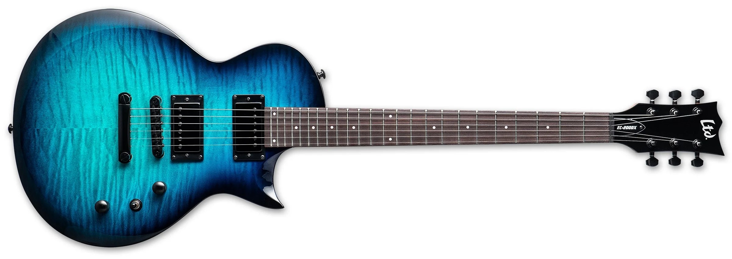 ESP LTD EC-200DX Blue Burst Elektro Gitar