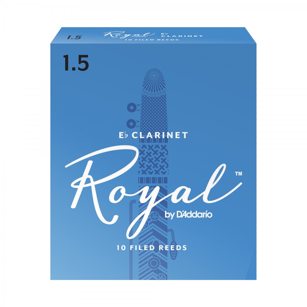 D'Addario Woodwinds Royal RBB1015 Mib Klarnet Kamışı No:1.5