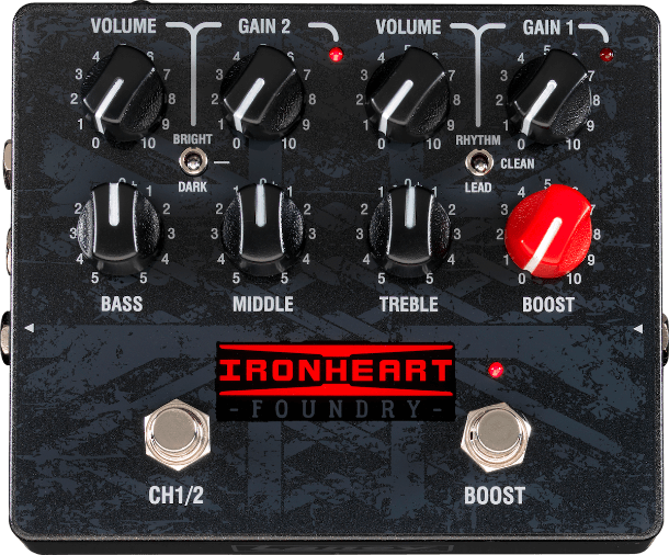 Laney Ironheart IRF-LOUDPEDAL 60W 2 Kanal Amfi Pedalı