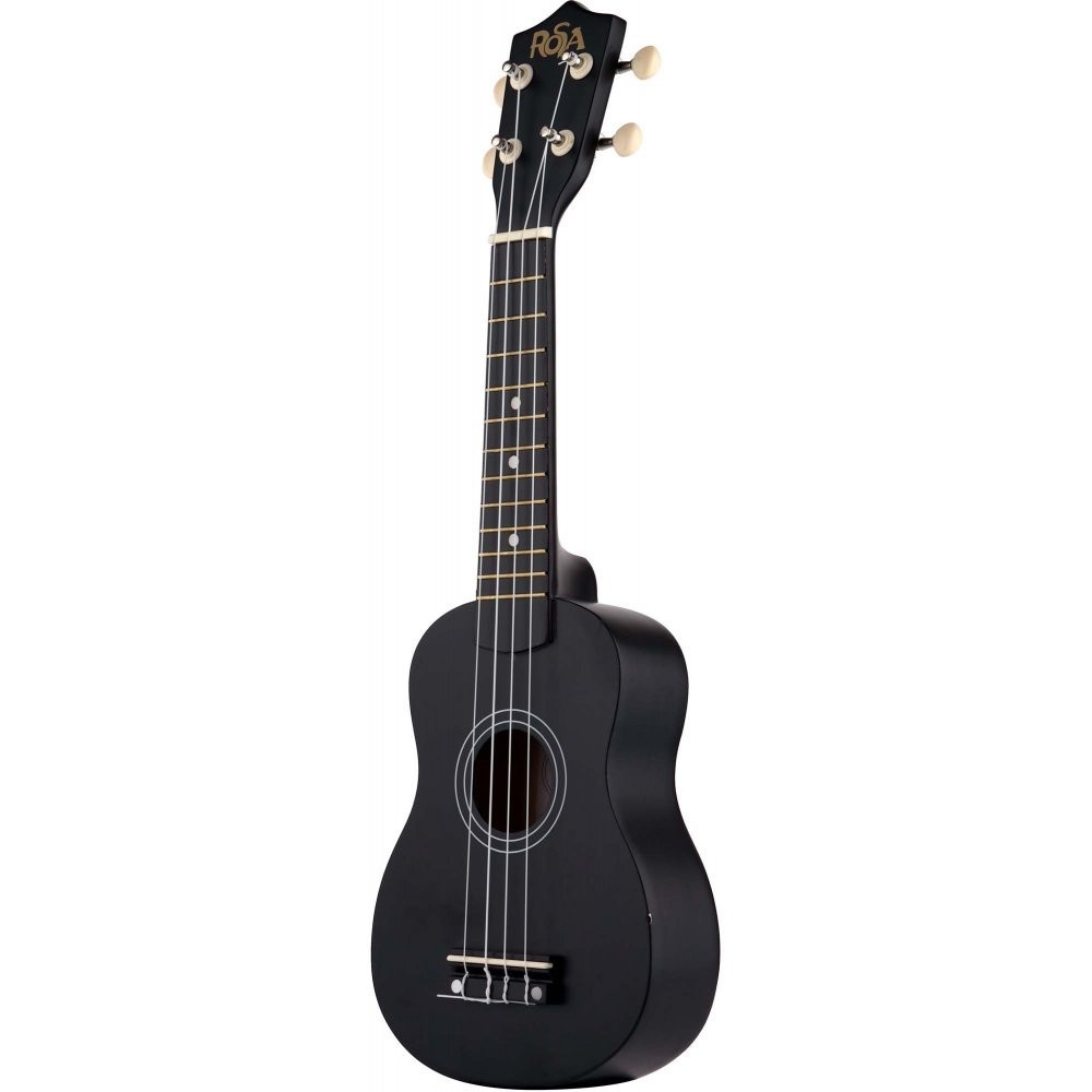 Rosa RU002-BK Soprano Ukulele (Siyah)