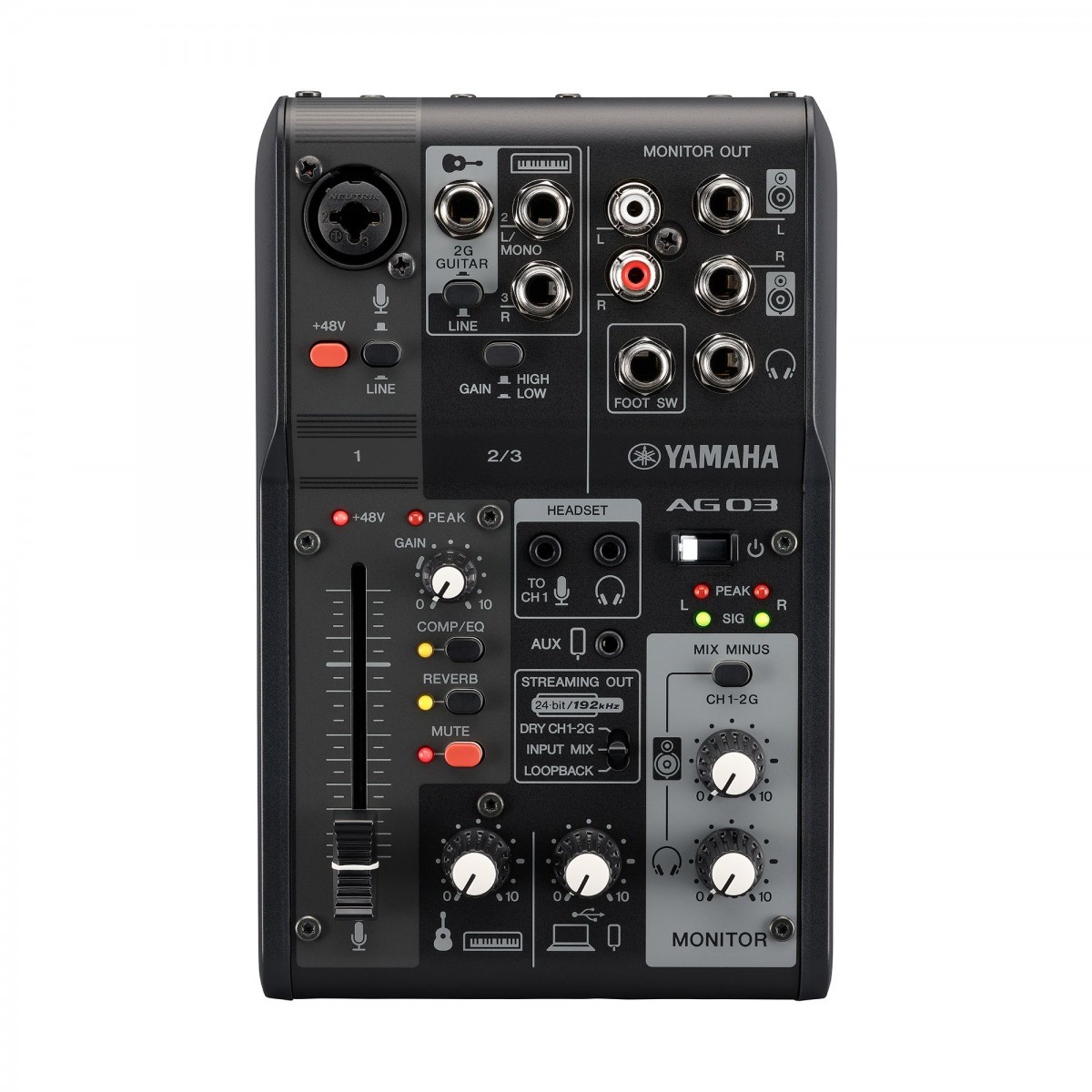 Yamaha AG03MK2B Mixer