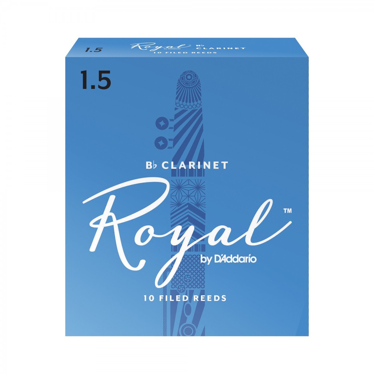 D'Addario Woodwinds Royal RCB1015 Sib Klarnet Kamışı No: 1,5