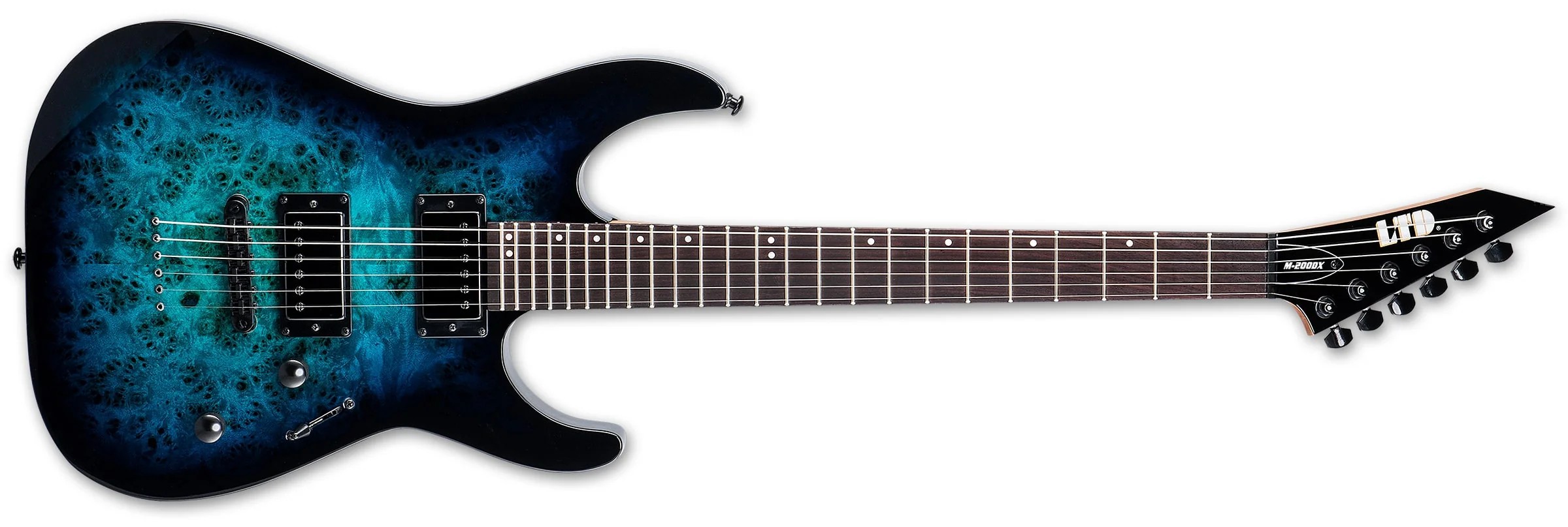 ESP LTD M-200DX NT Blue Burst Elektro Gitar