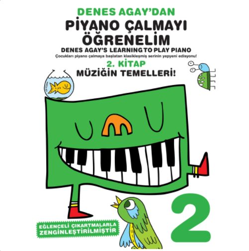 Denes Agay' dan Piyano Çalmayı Öğrenelim 2.Kitap