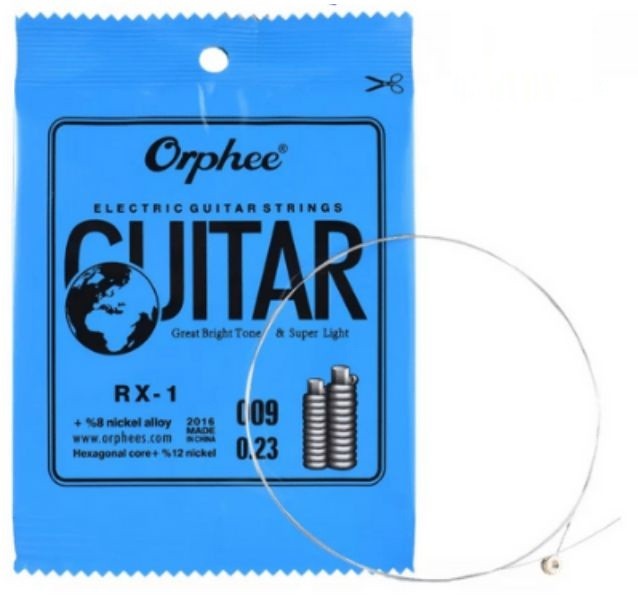 Orphee RX-1-009 Elektro Gitar 0.09 İnce Mi Teli