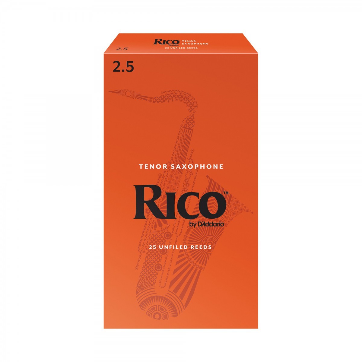 D'Addario Woodwinds Rico RKA2525 Tenor Saksafon Kamışı (25 li) No:2,5