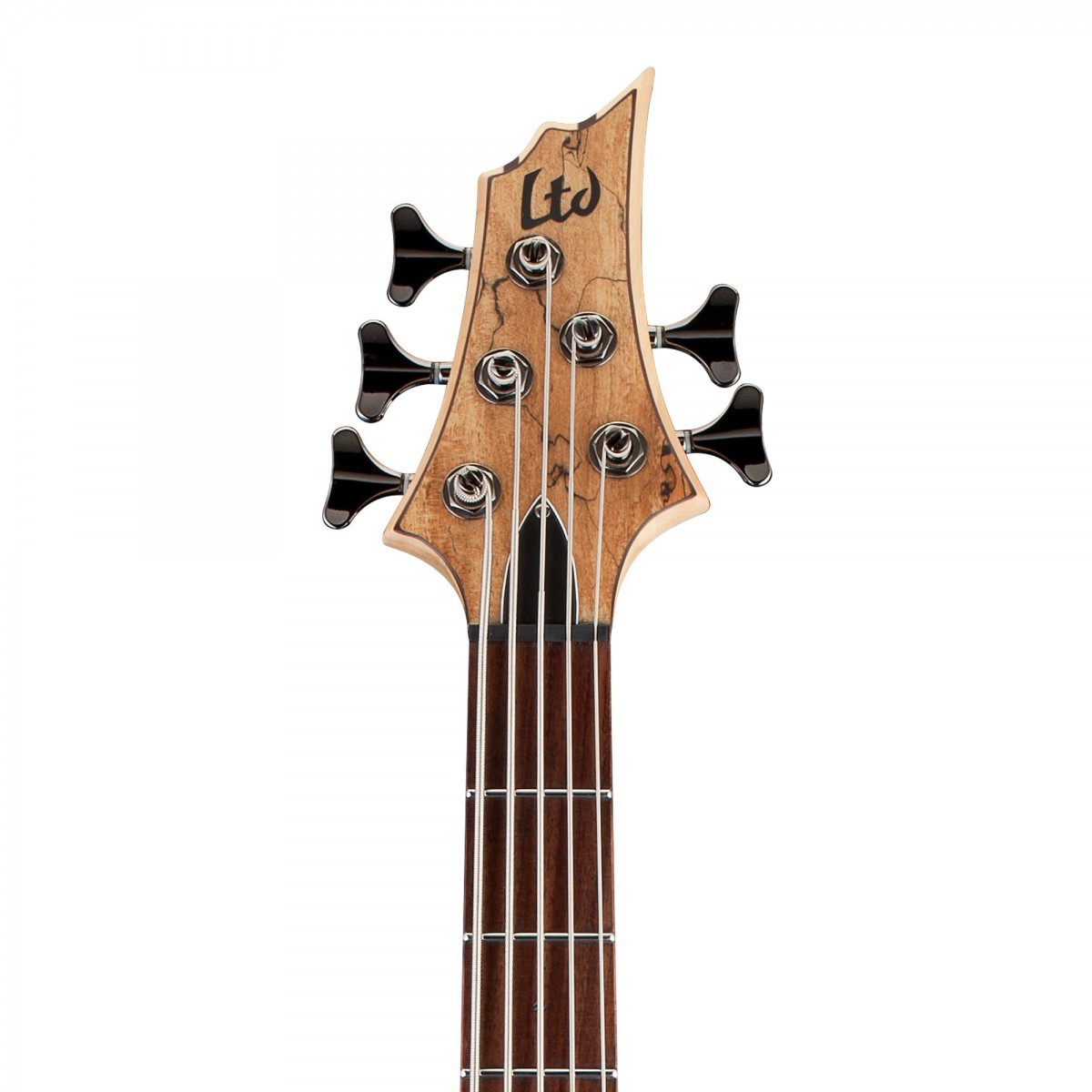 ESP LTD B-205 Spalted Maple Natural Bas Gitar