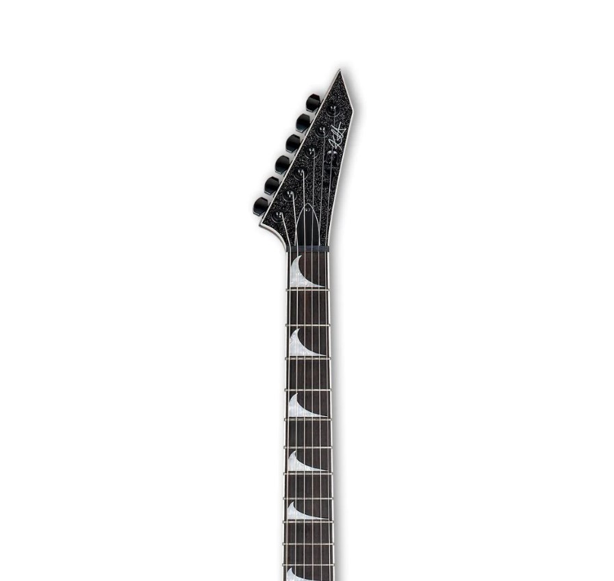 ESP LTD Kirk Hammett Signature KH-V Black Sparkle Elektro Gitar