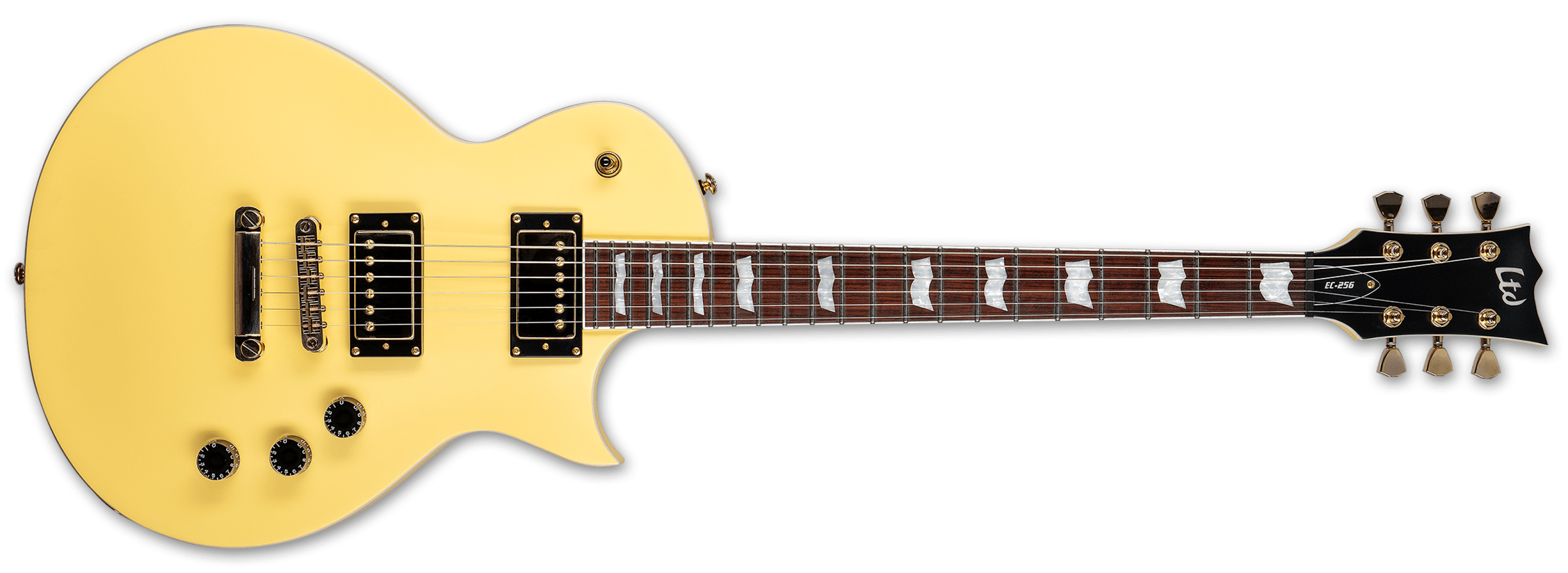 ESP LTD EC-256 Vintage Gold Satin Elektro Gitar