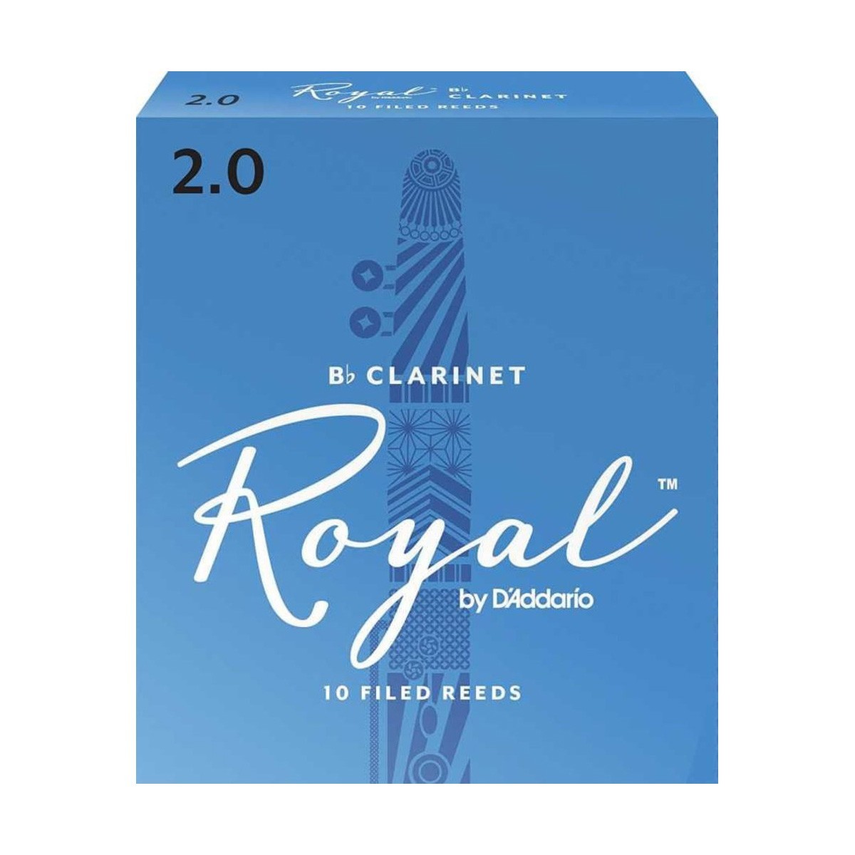 D'Addario Woodwinds Royal RCB1020 Sib Klarnet Kamışı No:2