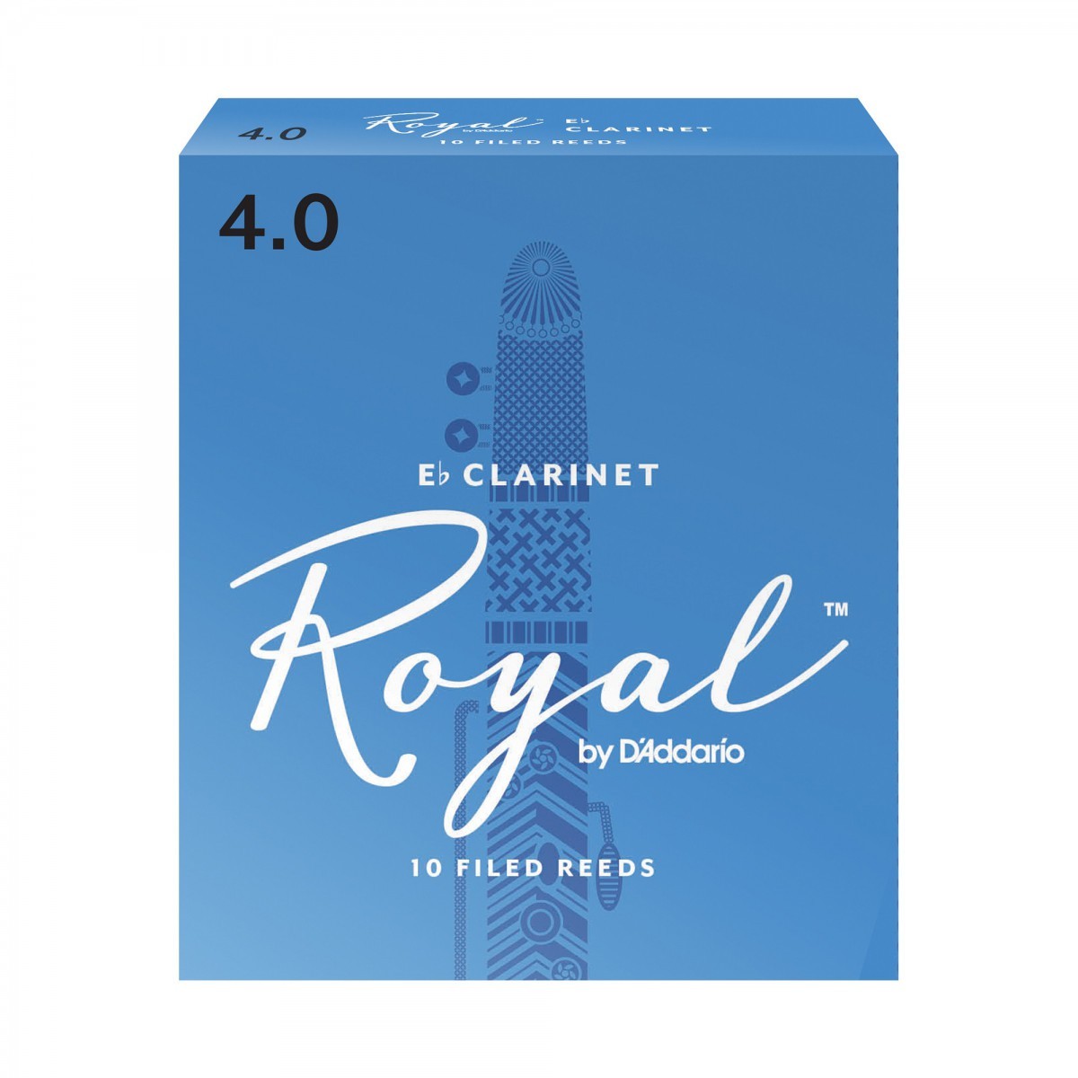 D'Addario Woodwinds Royal RBB1040 Mib Klarnet Kamışı No:4