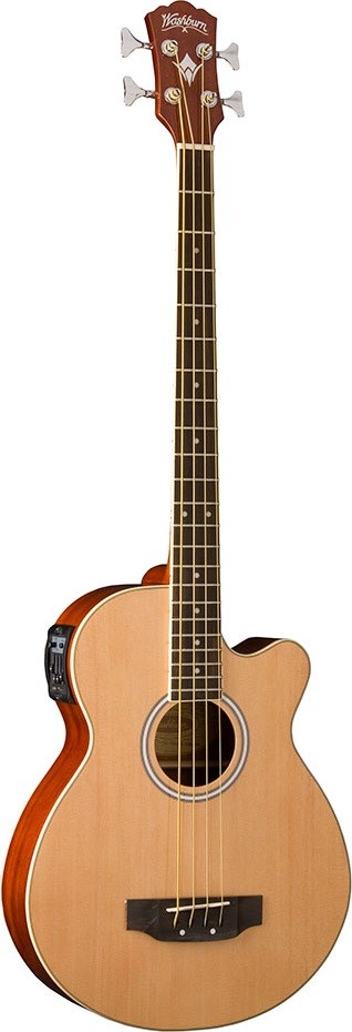 Washburn AB5K Elektro-Akustik Bas Gitar