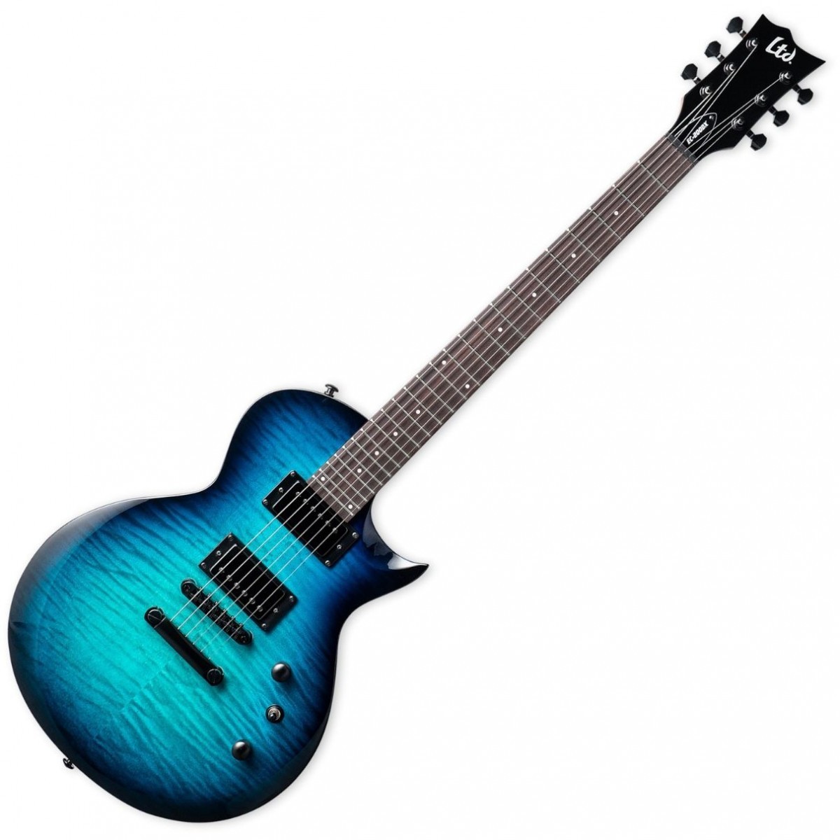 ESP LTD EC-200DX Blue Burst Elektro Gitar