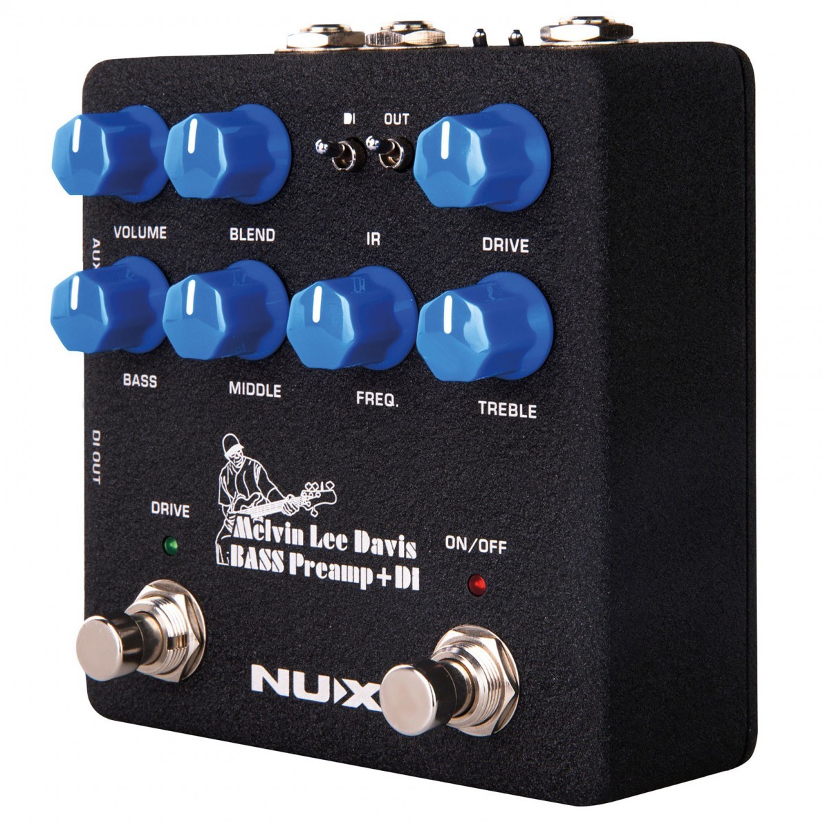 Nux NBP-5 Melvin Lee Davis Signature Bass Preamp + DI Box