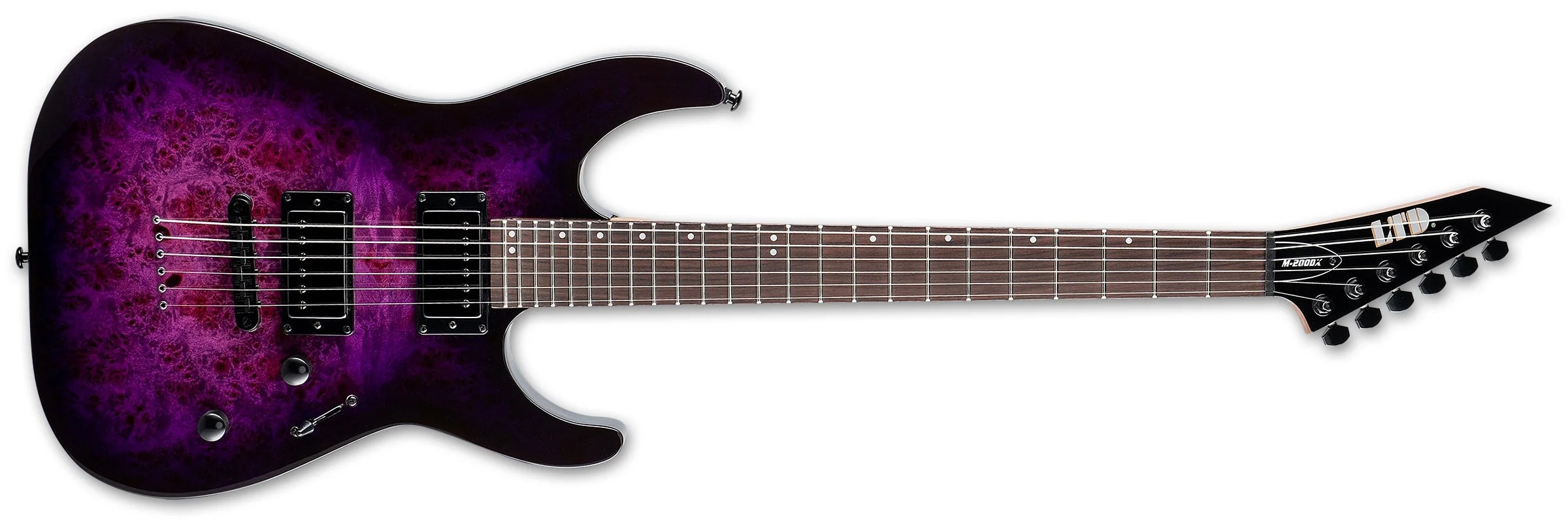 ESP LTD M-200DX NT Purple Burst Elektro Gitar