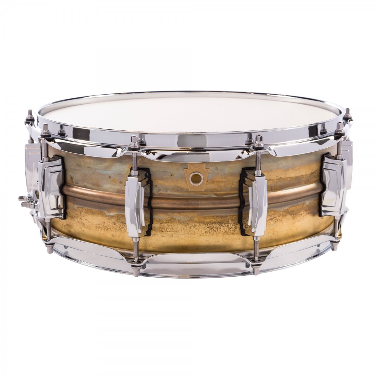 Ludwig LB454R Raw Brass Phonic Trampet - 5.5 x 14 Inch