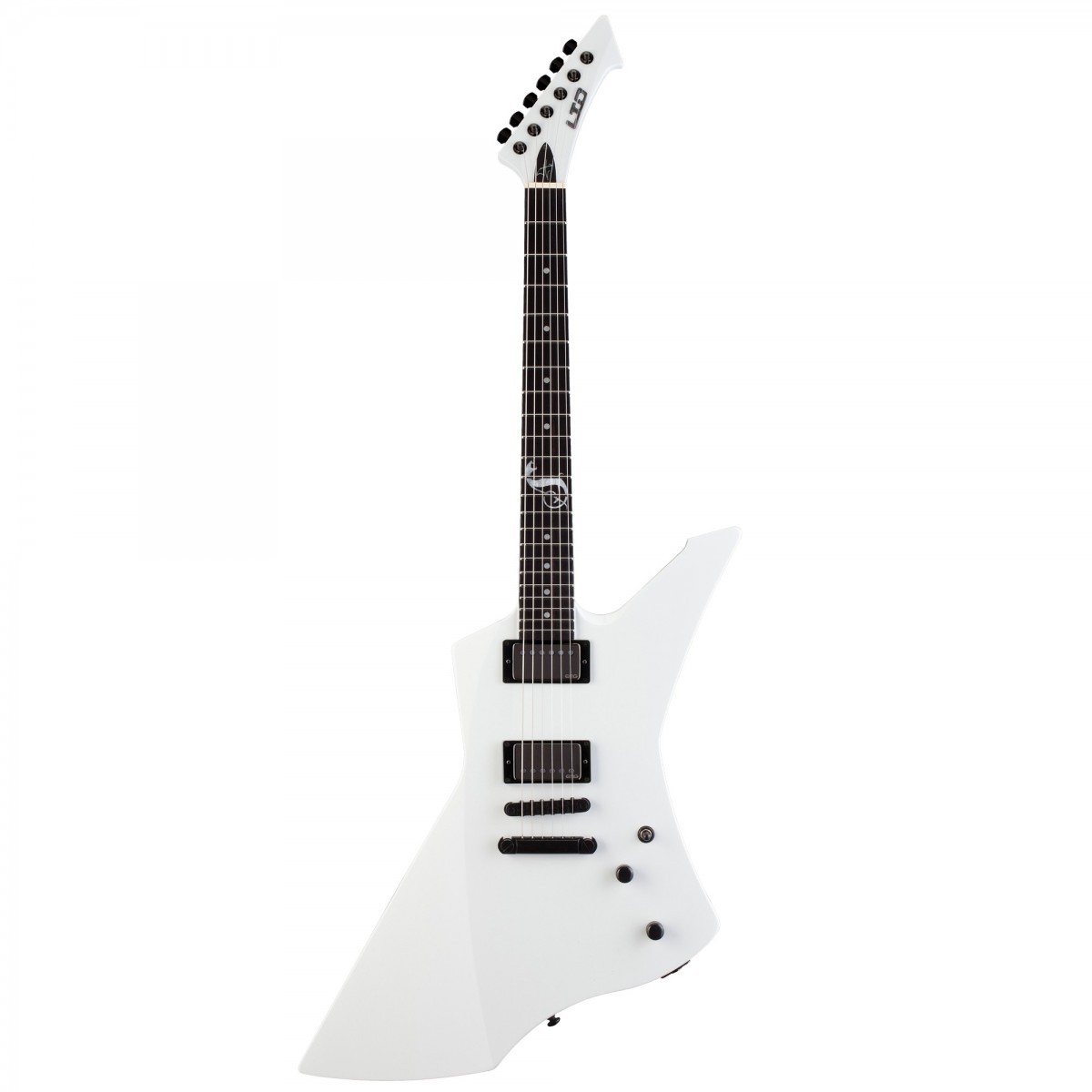 ESP LTD James Hetfield Signature Snakebyte Snow White Elektro Gitar