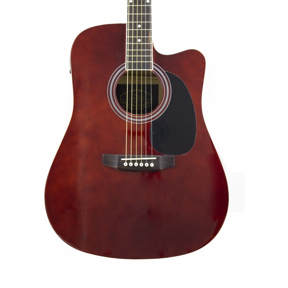 Almira F650N-WRC WineRed Elektro Akustik Gitar