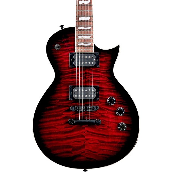 ESP LTD EC-256QM See Thru Black Cherry Sunburst Elektro Gitar