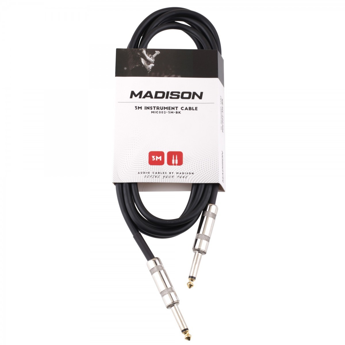 Madison Gitar Kablosu 3 Metre MIC002