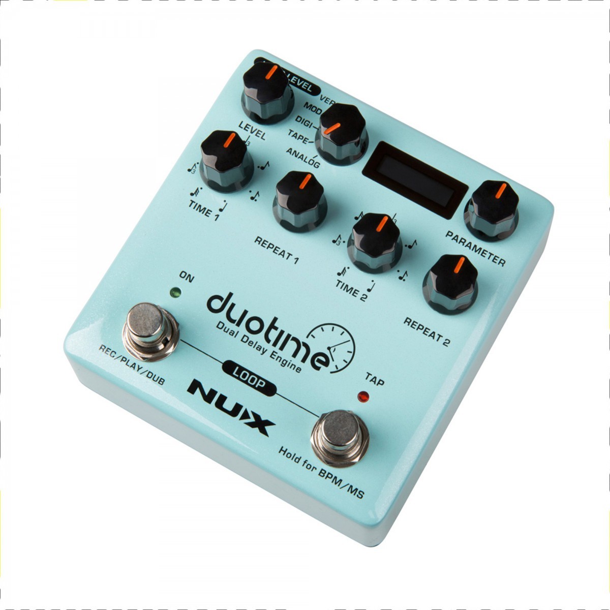 Nux Duo Time Stereo Delay Pedalı