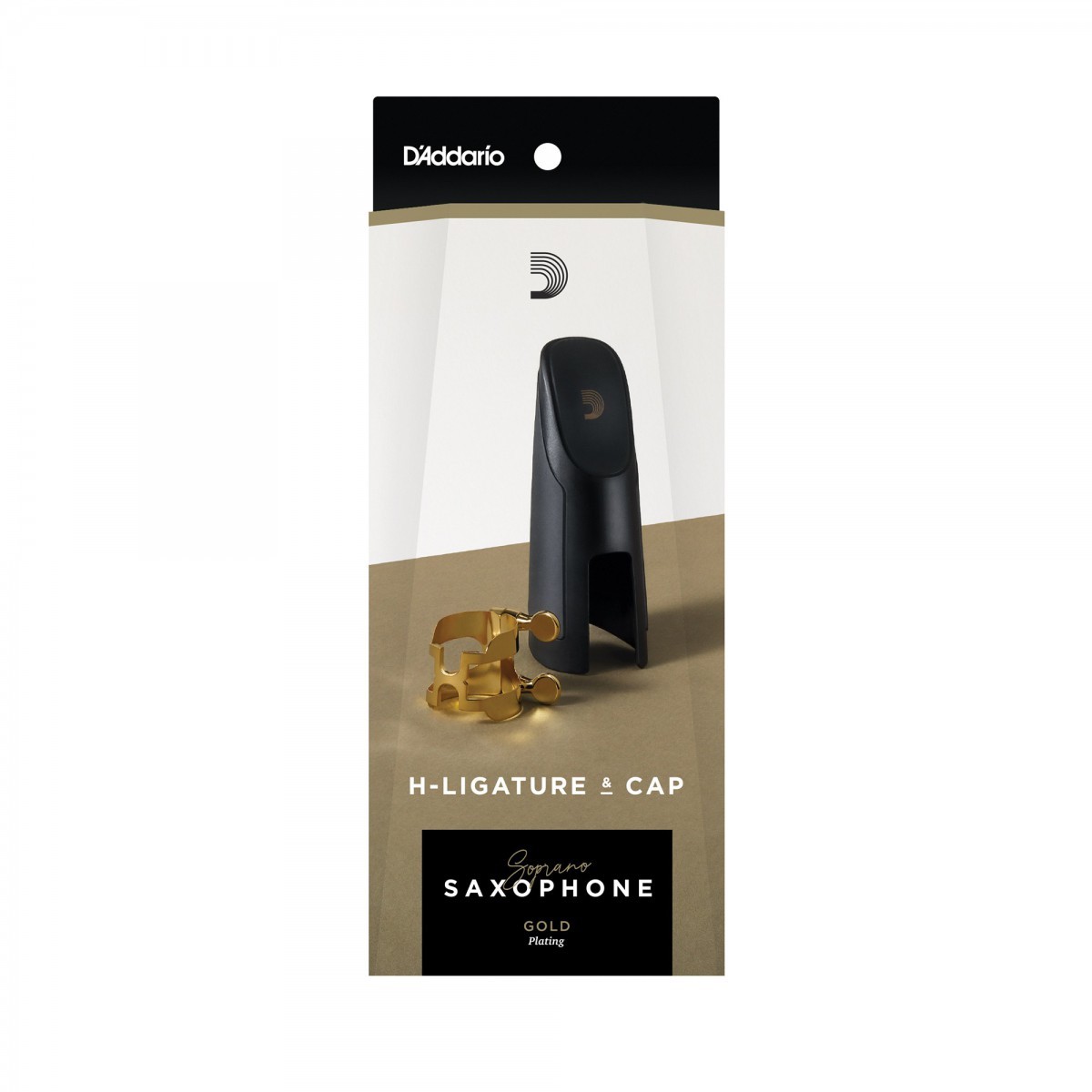 D'Addario Woodwinds Rico H-Gold Soprano Saksafon Bek Bilezik ve Kapak Seti