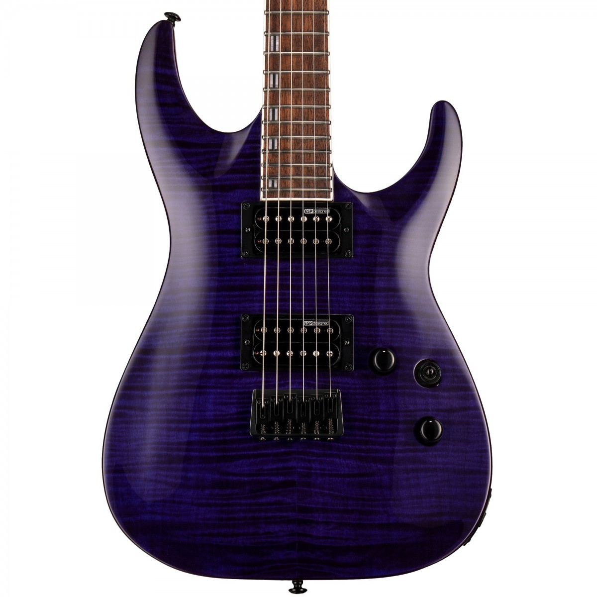 ESP LTD H-200FM See Thru Purple Elektro Gitar