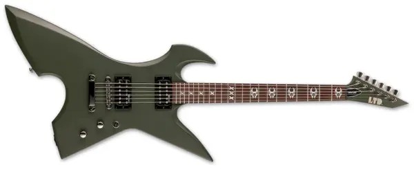 ESP LTD MAX-200-RPR Military Green Satin Elektro Gitar