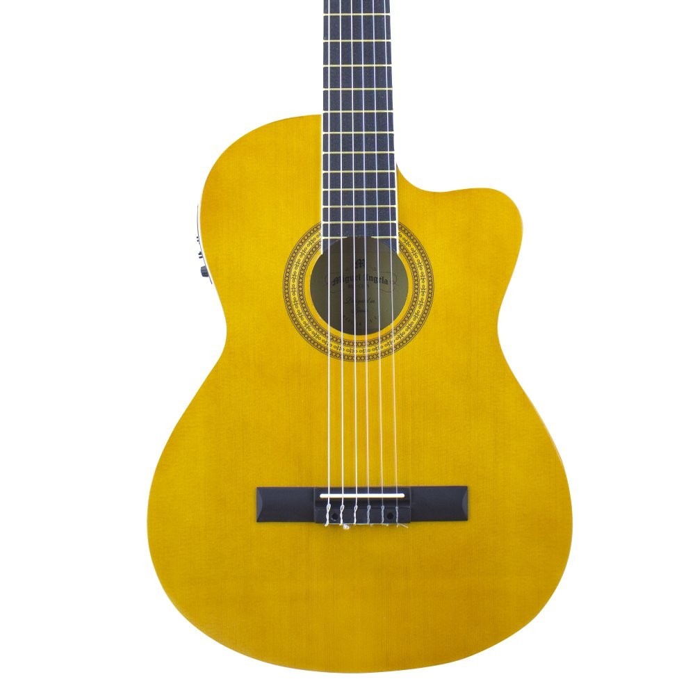 Miguel Angela MA2-CE-N Natural Elektro Klasik Gitar